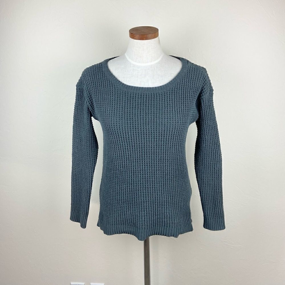 BB Dakota Cozy Knit Sweater - Dark Gray